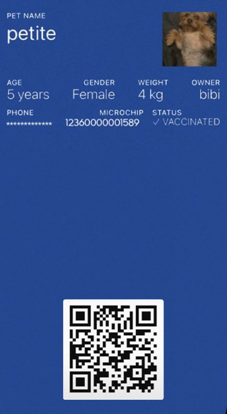 New pet profiles feature now available